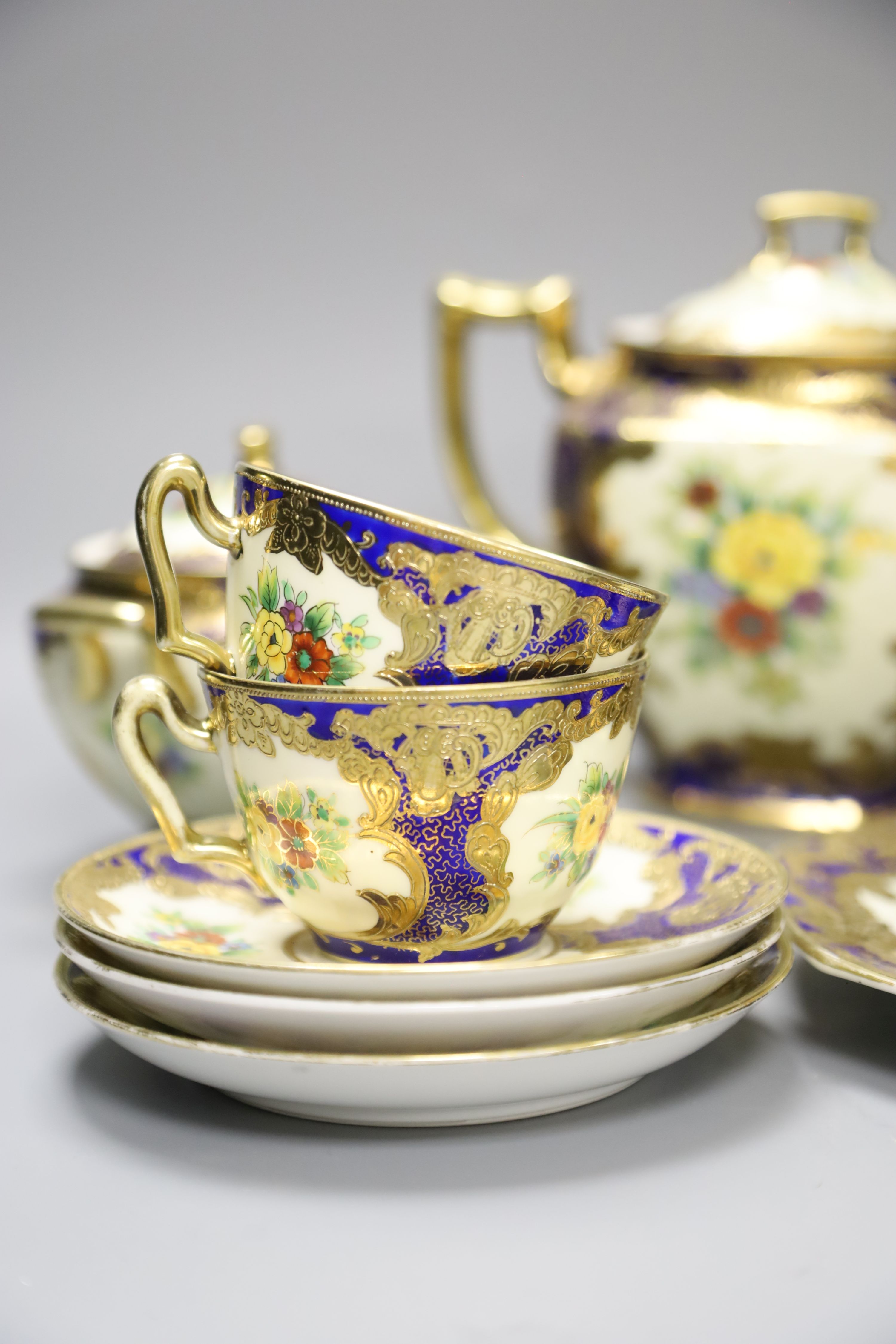 A Noritake style teaset